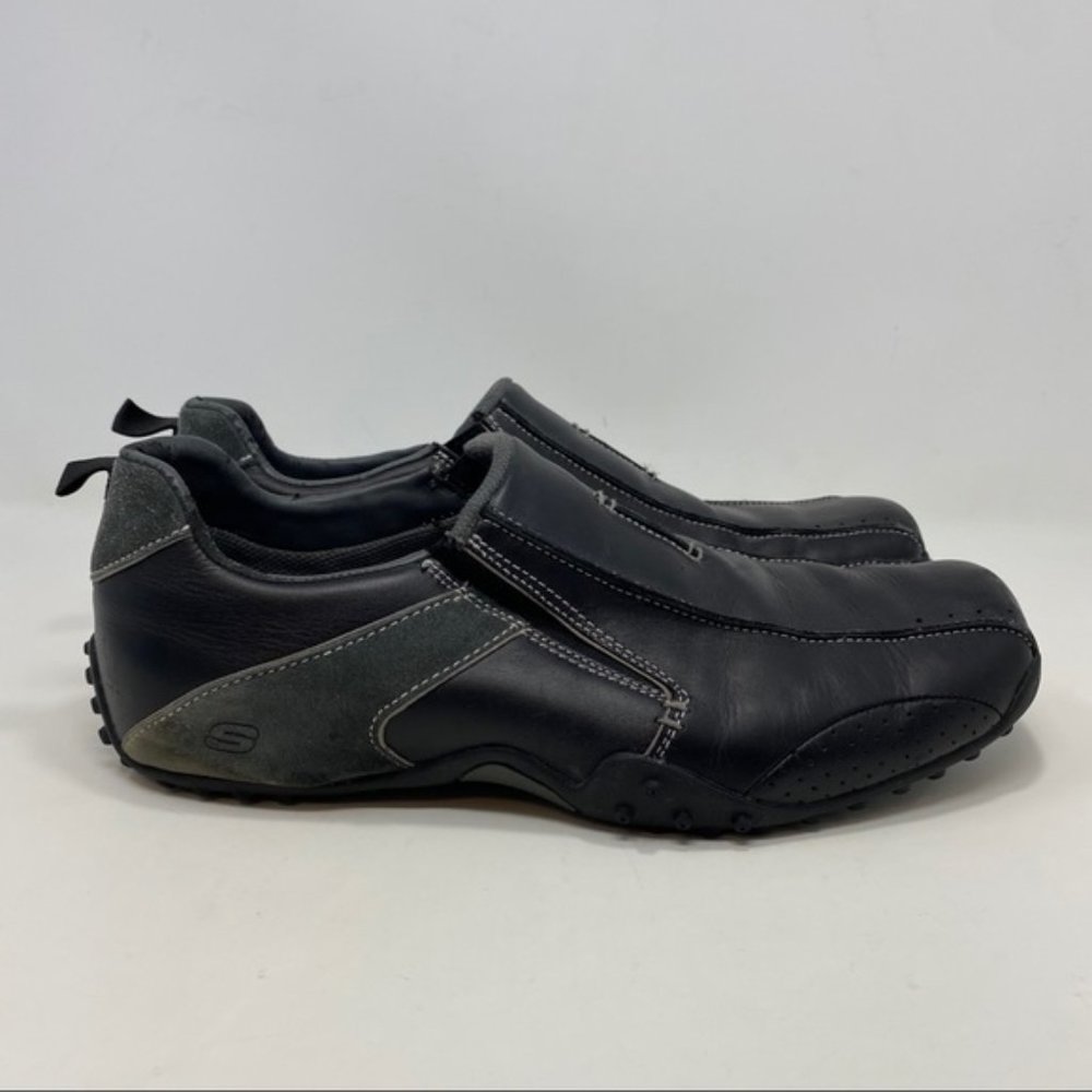 Skechers Men’s Black Slip On Shoes Size 12